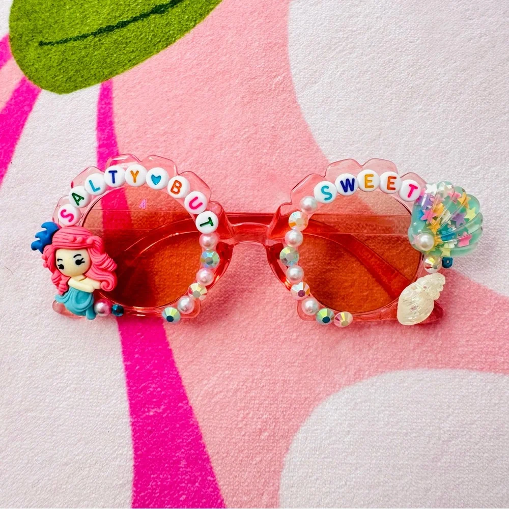 Salty But Sweet Kids Sunglasses - Pink